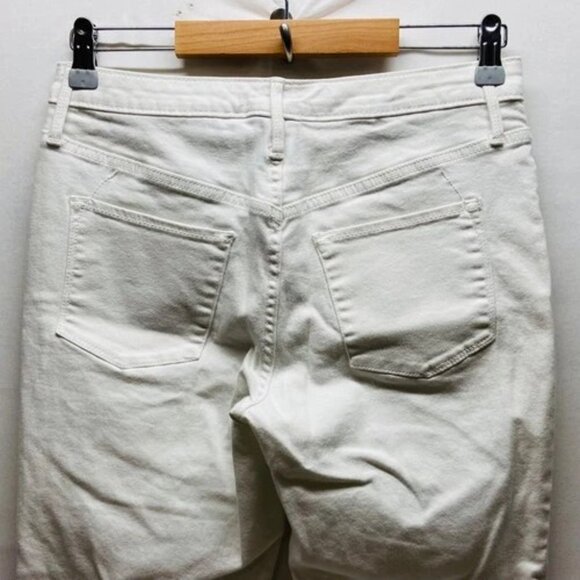 Mossimo Crop Jegging Women's 6/28R White Ultra Stretch High Rise Denim Jeggings - Picture 4 of 11